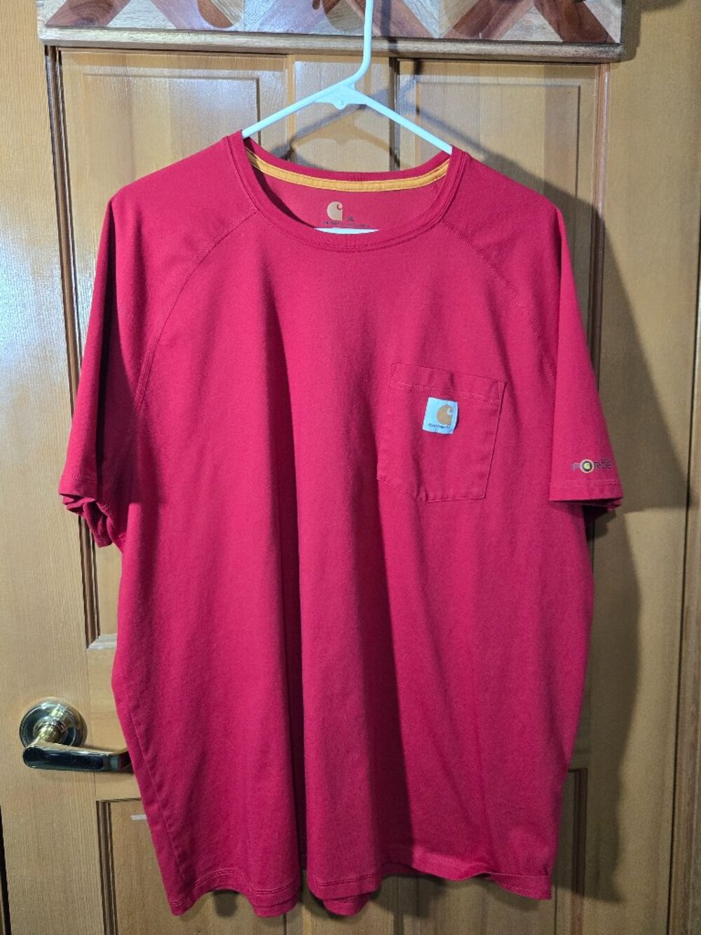 CARHARTT Force Cotton Regular Fit Delmont Short-Sleeve T-Shirt